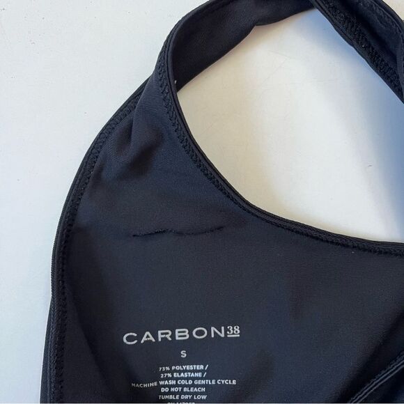 Carbon38 Twist Back Sports Bra Small - Picture 8 of 9